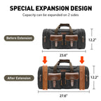 Wildroad 50L Waxed Canvas Waterproof Duffle Bag