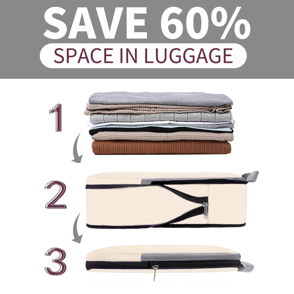 BAGAIL Expandable Travel Compression Cubes Set -  by Handbags Specialist Headquarter | Available at Handbags Specialist Headquarter