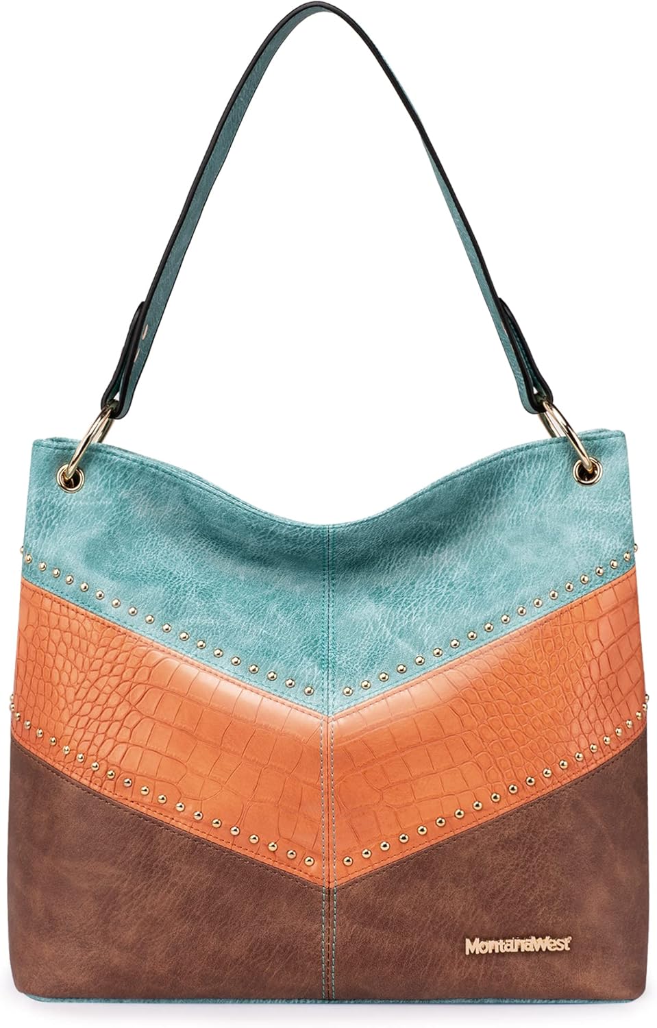 West Zip Hobo Purse - Crossbody Bags by Handbags Specialist Headquarter | Available at Handbags Specialist Headquarter
