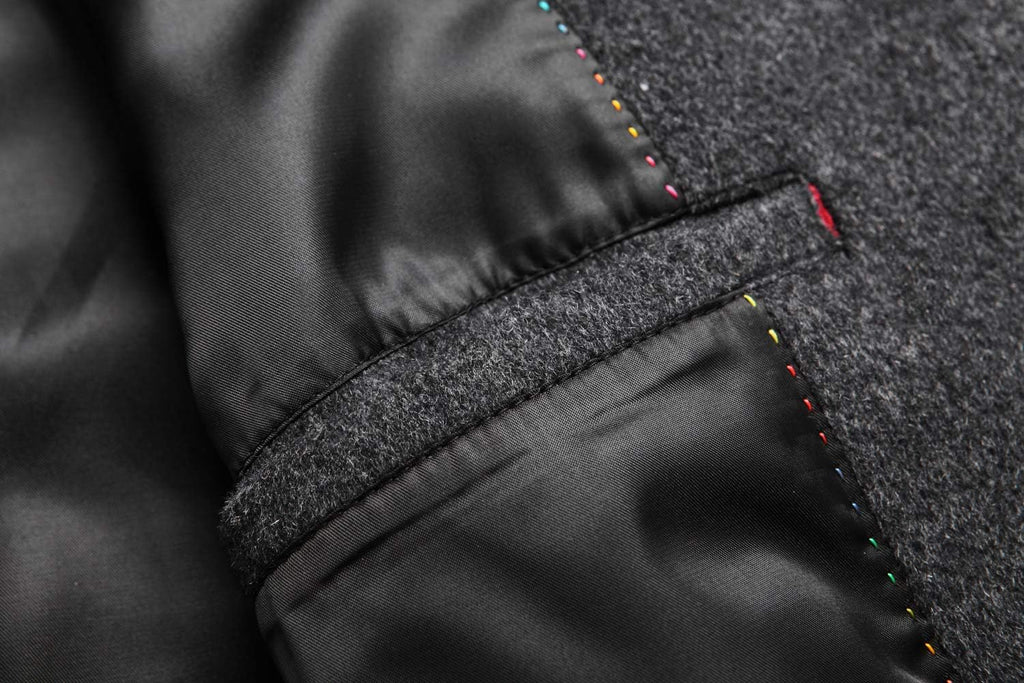 Men's Premium Wool Blend Double Breasted Coat