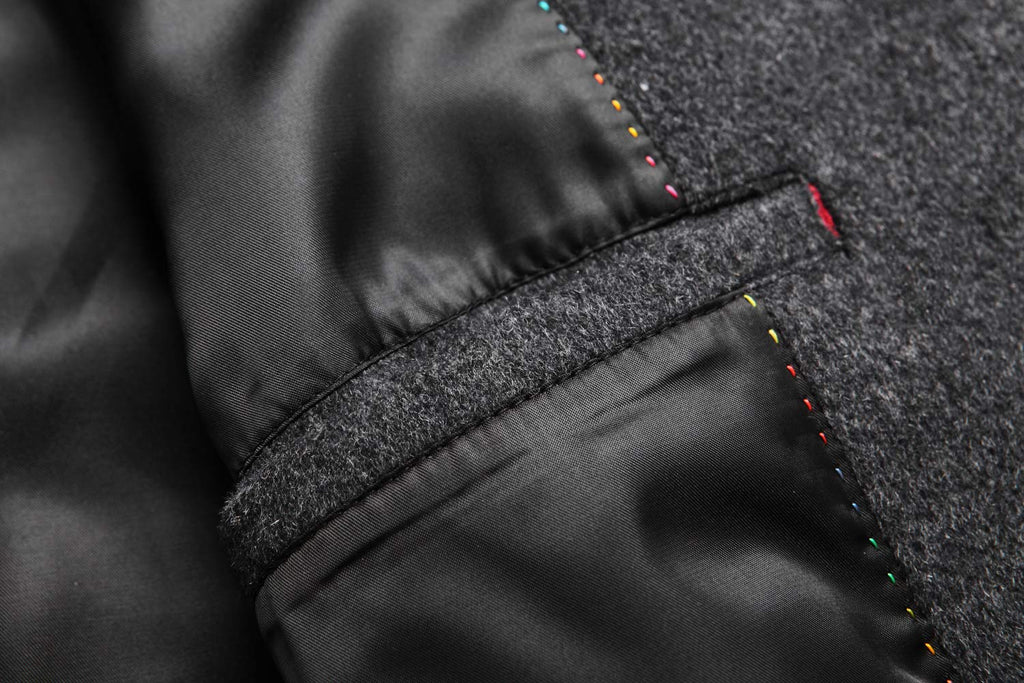 Men's Premium Wool Blend Double Breasted Coat