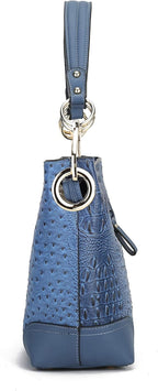 Orange Hobo Shoulder Bag & Wallet Set