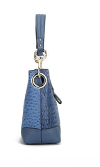 Orange Hobo Shoulder Bag & Wallet Set