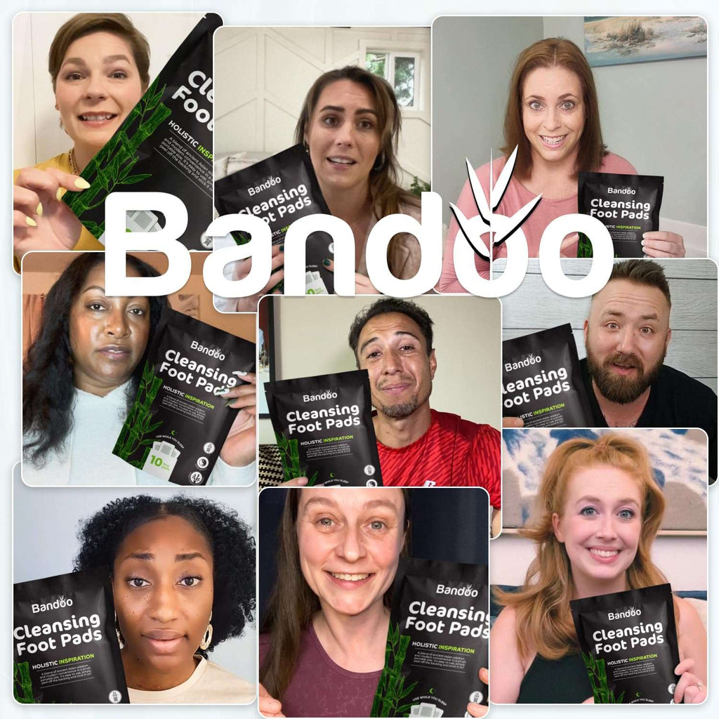 Bamboo Bliss Deep Cleansing Foot Pads - 10 Pack - Health Care by Handbags Specialist Headquarter | Available at Handbags Specialist Headquarter