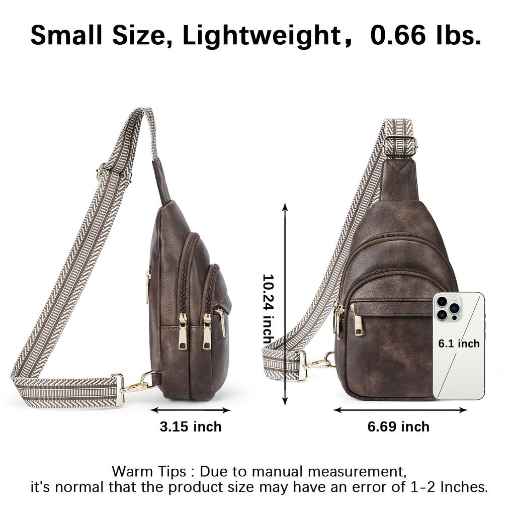 BOSTANTEN Chic Leather Crossbody Sling Bag -  by Handbags Specialist Headquarter | Available at Handbags Specialist Headquarter