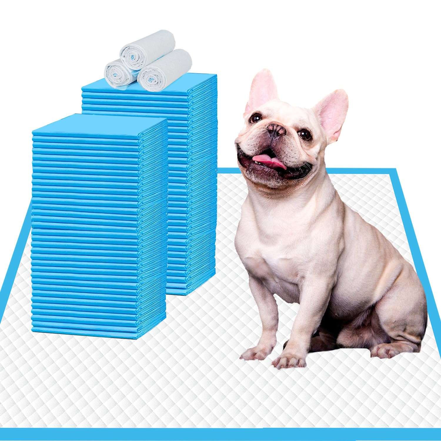 Puppy Pee Pro Pads - 100 Count Super Absorbent Set - Pet Supplies by Handbags Specialist Headquarter | Available at Handbags Specialist Headquarter