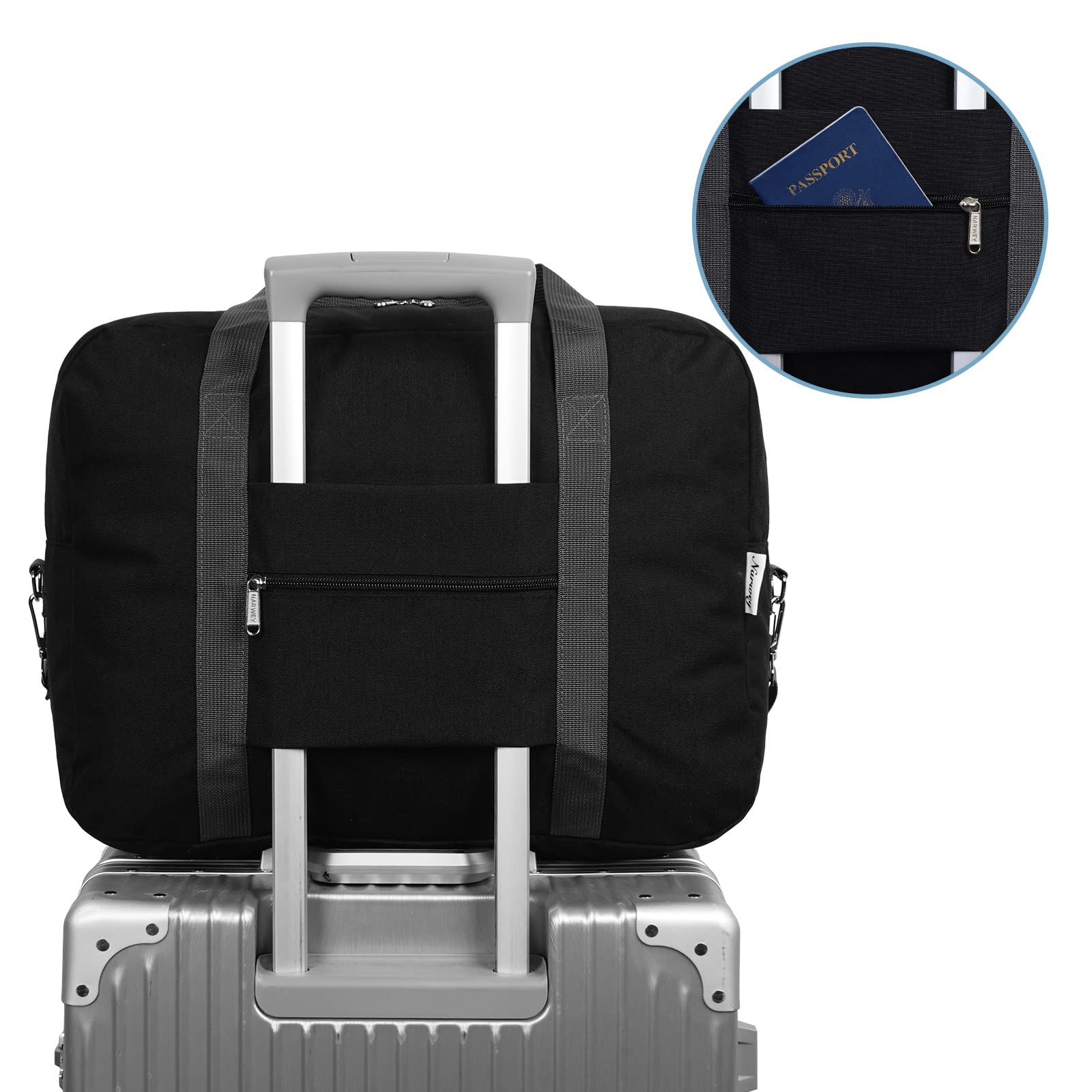 Narwey Air Duffle 22x14x9 - Luggage Travel Bags by Handbags Specialist Headquarter | Available at Handbags Specialist Headquarter