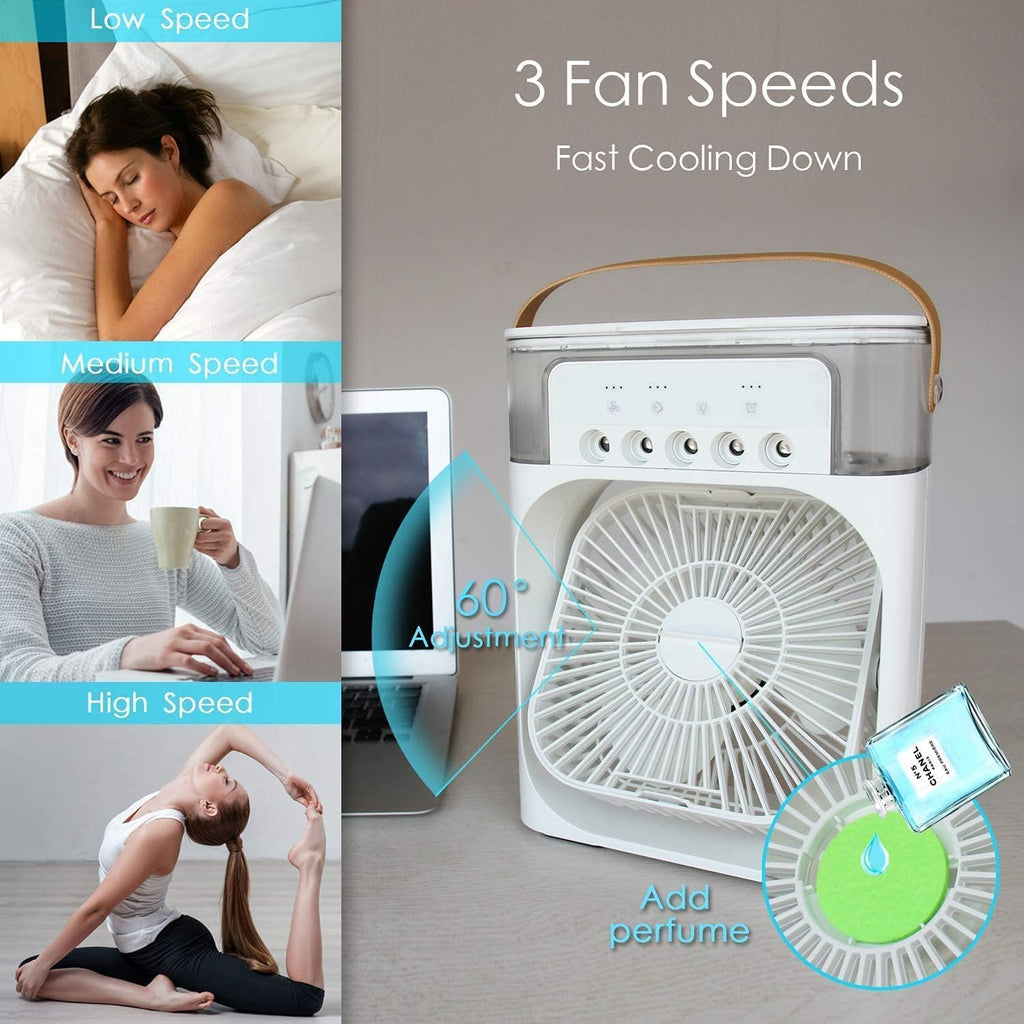ECell Basics Mini Cooler - USB Portable Cooling Fan -  by Shop1104679861 Store | Available at Handbags Specialist Headquarter