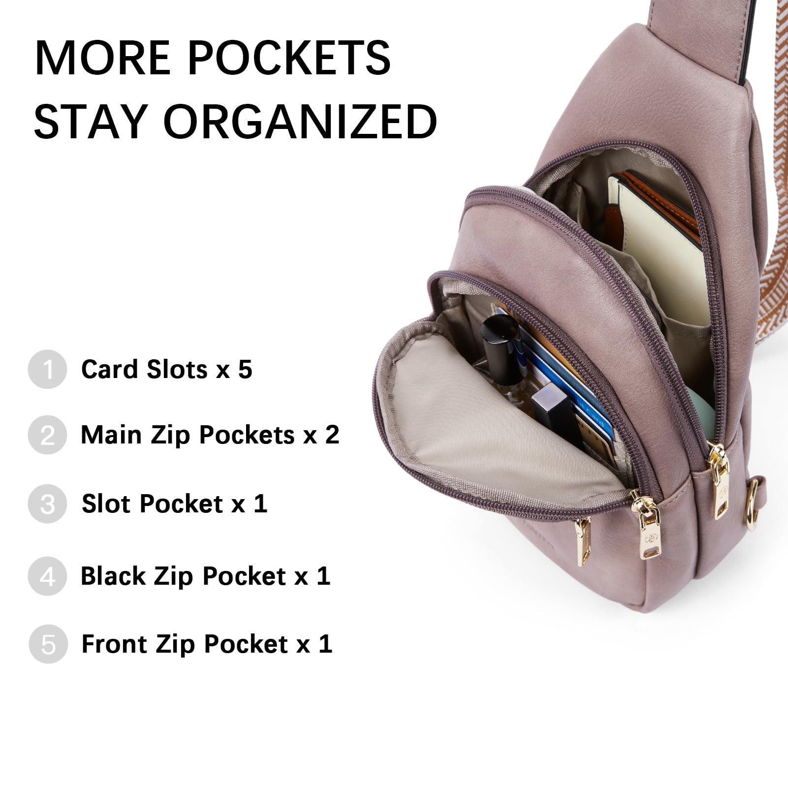 BOSTANTEN Chic Leather Crossbody Sling Bag -  by Handbags Specialist Headquarter | Available at Handbags Specialist Headquarter