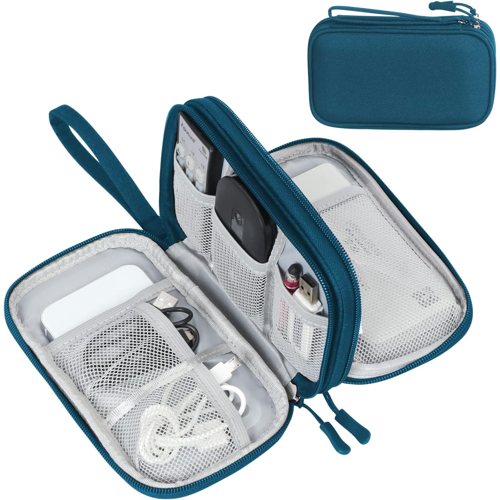 FYY All-in-One Travel Cable Organizer Pouch -  by Handbags Specialist Headquarter | Available at Handbags Specialist Headquarter