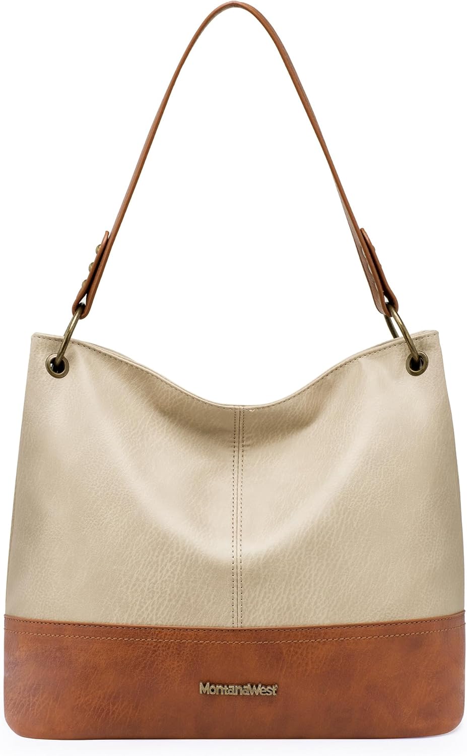 West Zip Hobo Purse - Crossbody Bags by Handbags Specialist Headquarter | Available at Handbags Specialist Headquarter