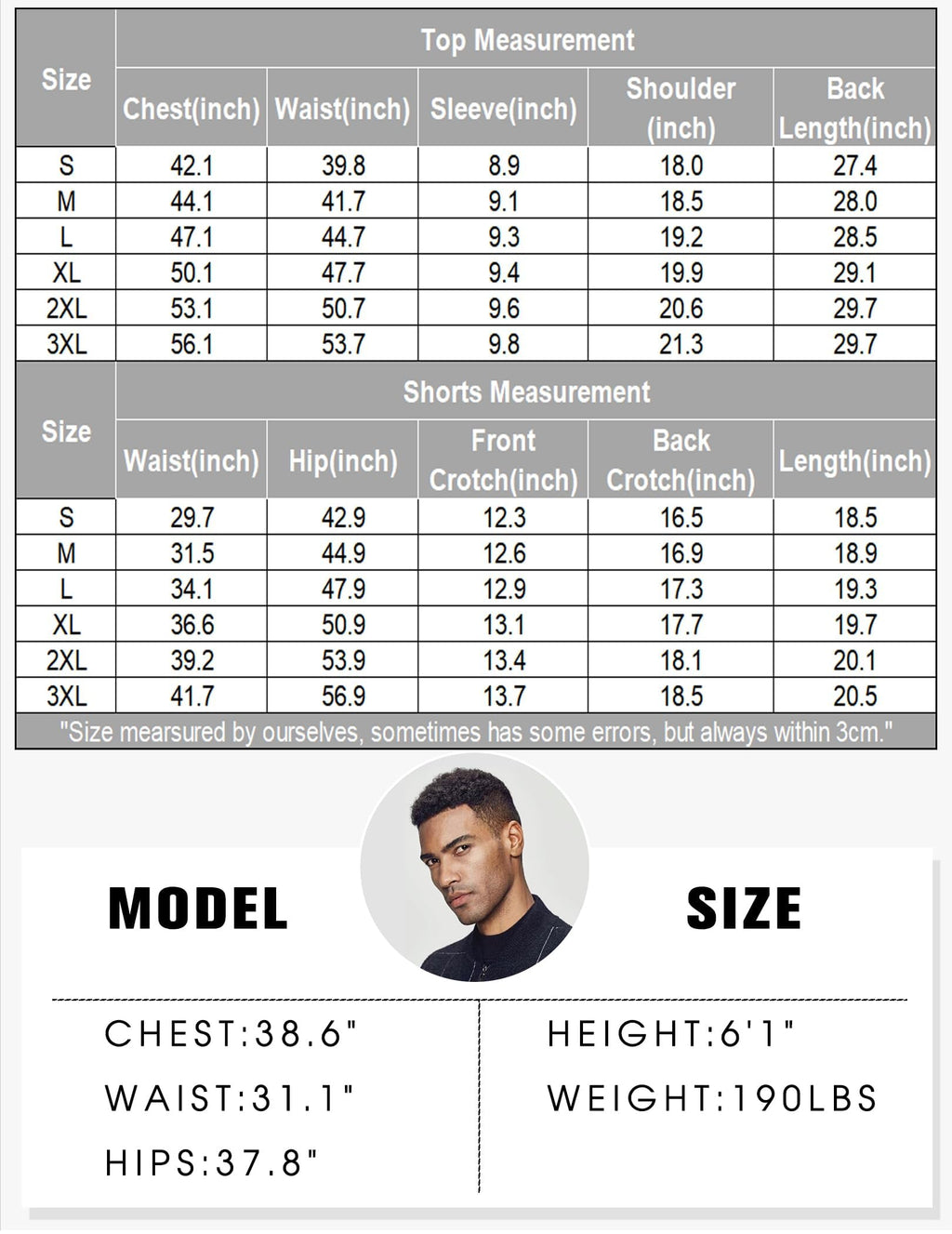 COOFANDY Men's 2 Piece Polo Shirt & Shorts Set