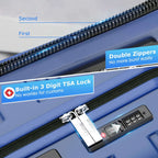 BEOW Spinner Luggage Set - Luggage Travel Bags by Handbags Specialist Headquarter | Available at Handbags Specialist Headquarter