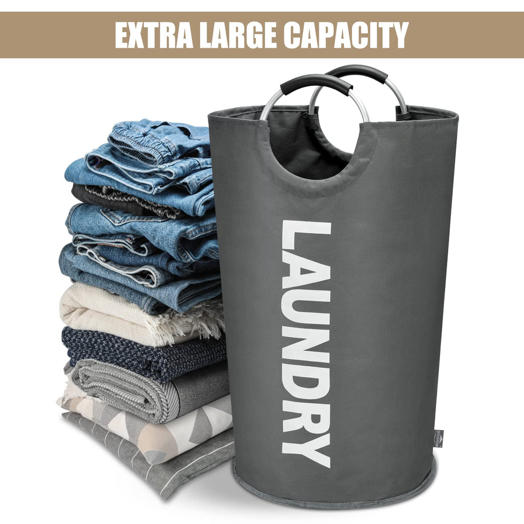 FoldAway Laundry Hamper - Laundry Baskets by Handbags Specialist Headquarter | Available at Handbags Specialist Headquarter