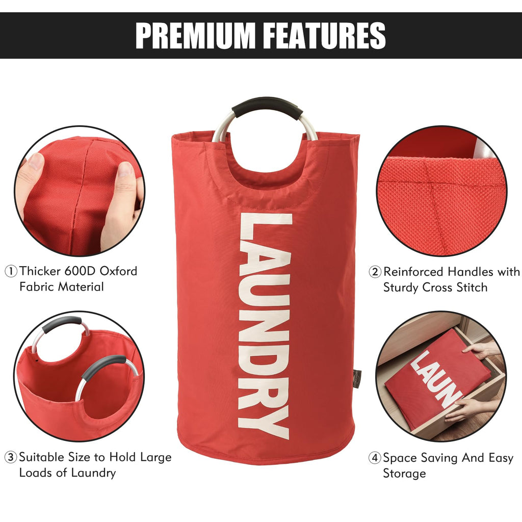 FoldAway Laundry Hamper - Laundry Baskets by Handbags Specialist Headquarter | Available at Handbags Specialist Headquarter