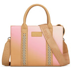 Western Chic Wrangler Tote: Vegan Leather, Versatile Strap