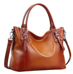Genuine Leather Women's Tote Shoulder Bag