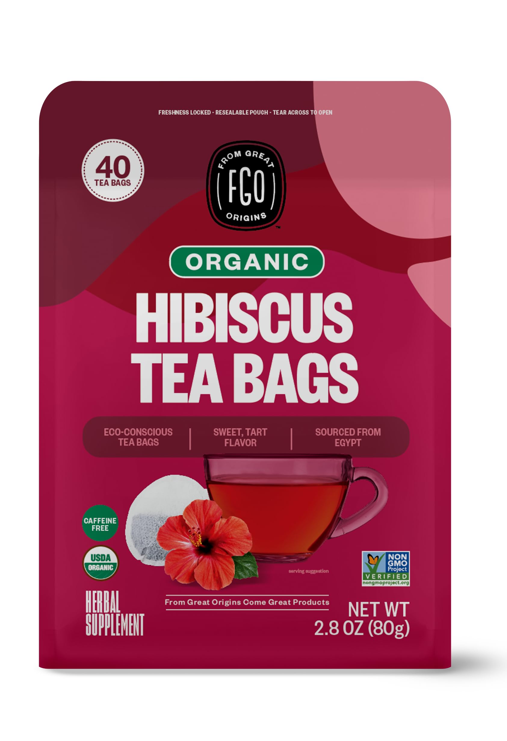 ElderZen Organic Tea - Caffeine-Free Eco Bags -  by Handbags Specialist Headquarter | Available at Handbags Specialist Headquarter
