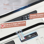 BEOW Spinner Luggage Set - Luggage Travel Bags by Handbags Specialist Headquarter | Available at Handbags Specialist Headquarter