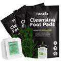 Bamboo Bliss Deep Cleansing Foot Pads - 10 Pack - Health Care by Handbags Specialist Headquarter | Available at Handbags Specialist Headquarter