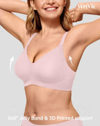 Vertvie Seamless Wireless Push-Up Bralette