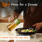 SprayMaster Duo: 16oz Olive Oil Dispenser - Black -  by Handbags Specialist Headquarter | Available at Handbags Specialist Headquarter