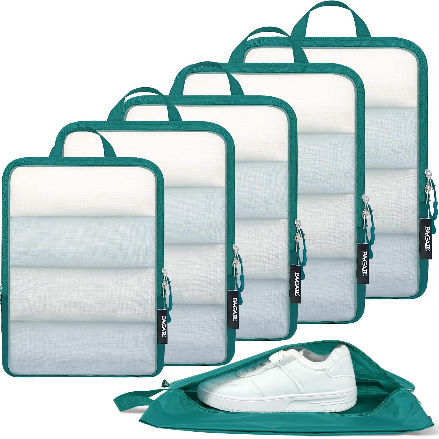 BAGAIL Travel Compression Cubes Set for Packing Ease -  by Handbags Specialist Headquarter | Available at Handbags Specialist Headquarter