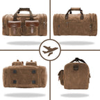 Wildroad 50L Waxed Canvas Waterproof Duffle Bag