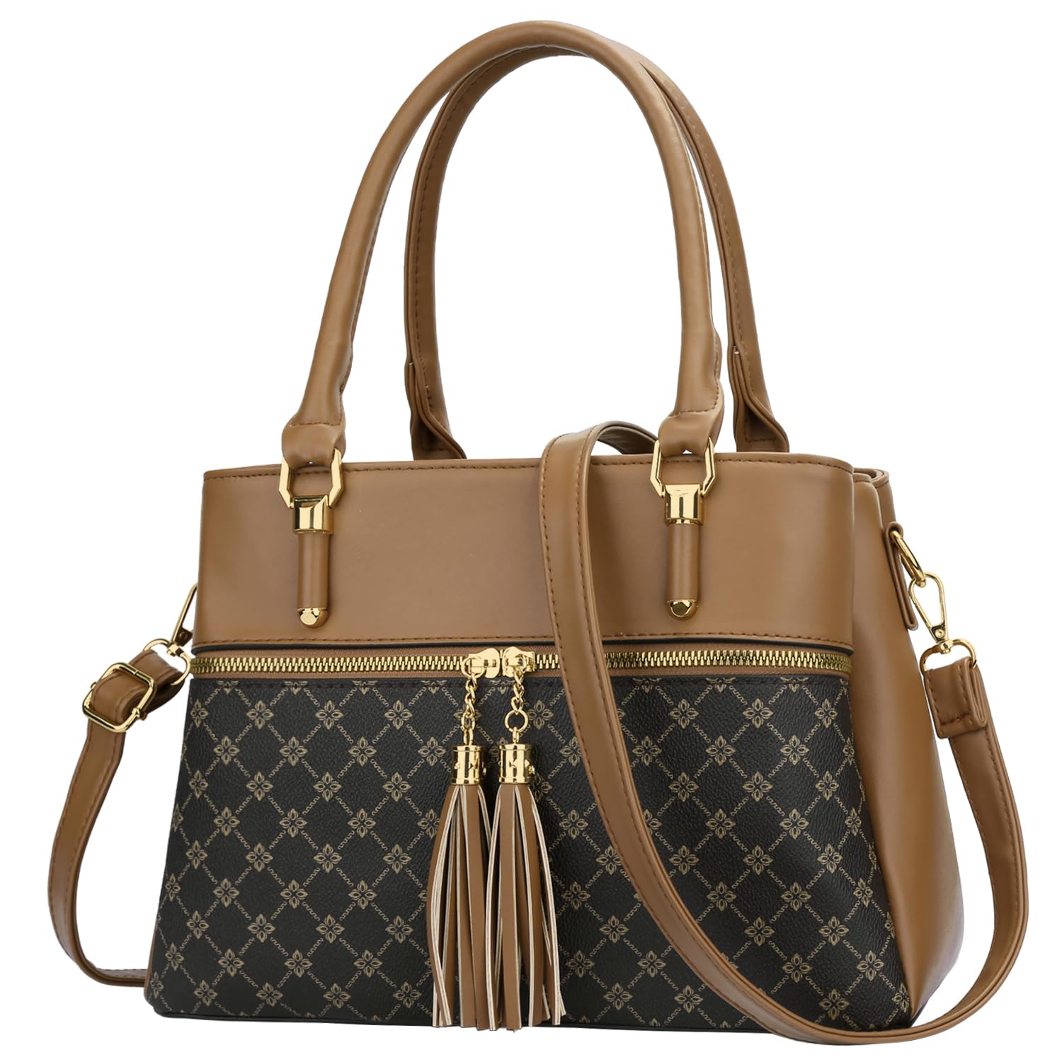 Luxe Leather Satchel & Crossbody Bags -  by Handbags Specialist Headquarter | Available at Handbags Specialist Headquarter