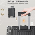 JetGlide 3pc Spinner: Expandable Hardshell Luggage - Travel Sets by Handbags Specialist Headquarter | Available at Handbags Specialist Headquarter