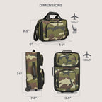 U.S. Traveler Rio Expandable Orange Carry-on -  by Handbags Specialist Headquarter | Available at Handbags Specialist Headquarter