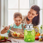 Aofmee Stainless Precision Pitcher - 68oz Borosilicate - Decor by Handbags Specialist Headquarter | Available at Handbags Specialist Headquarter