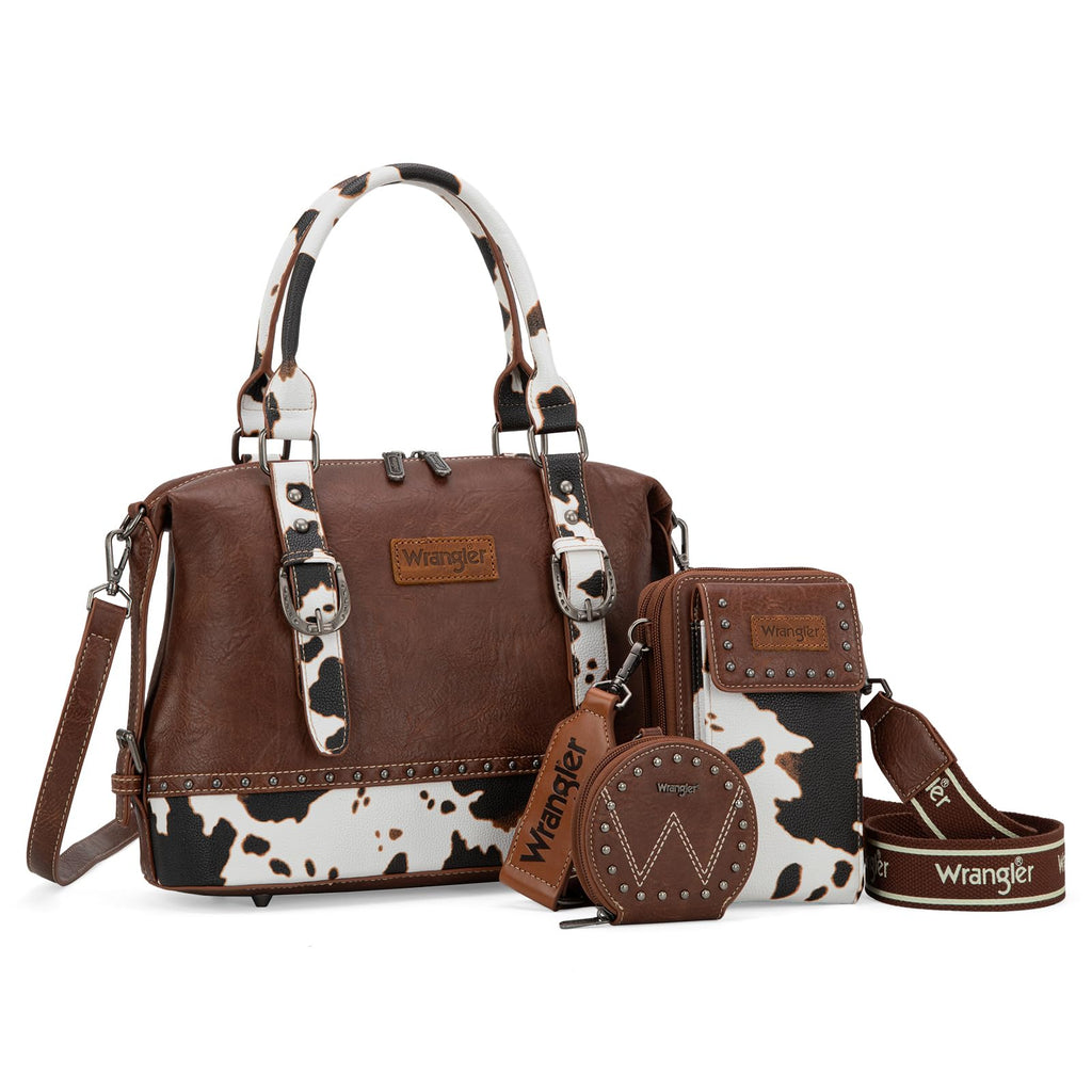 Wrangler Women's Trio: Satchel, Phone Bag & Coin Purse