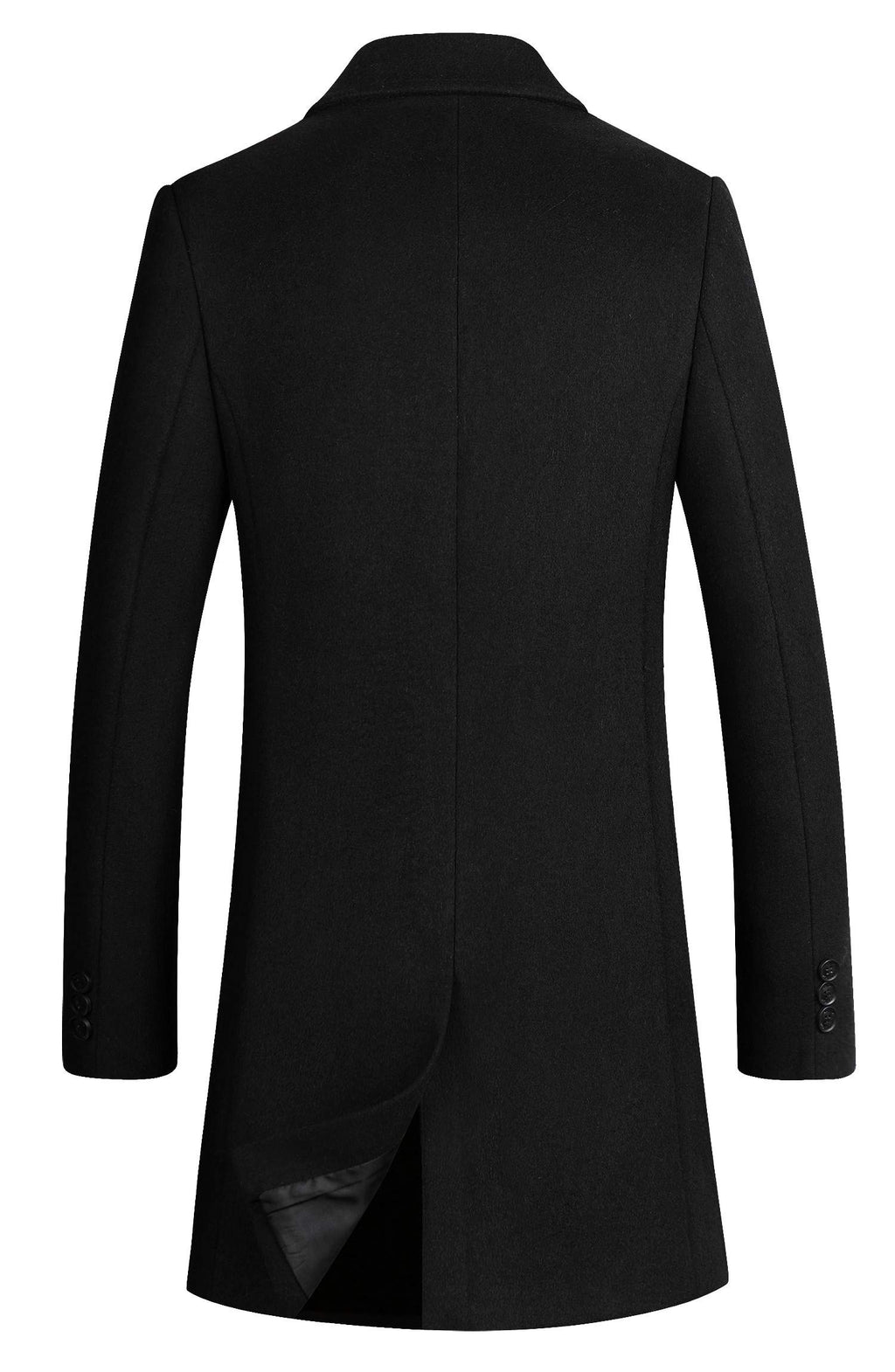 Men's Premium Wool Blend Double Breasted Coat