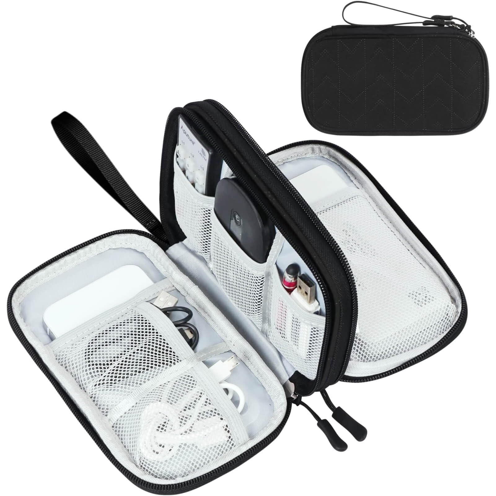 FYY All-in-One Travel Cable Organizer Pouch -  by Handbags Specialist Headquarter | Available at Handbags Specialist Headquarter