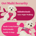 BunnyStep: Reflective Mesh Harness for Small Dogs -  by Handbags Specialist Headquarter | Available at Handbags Specialist Headquarter