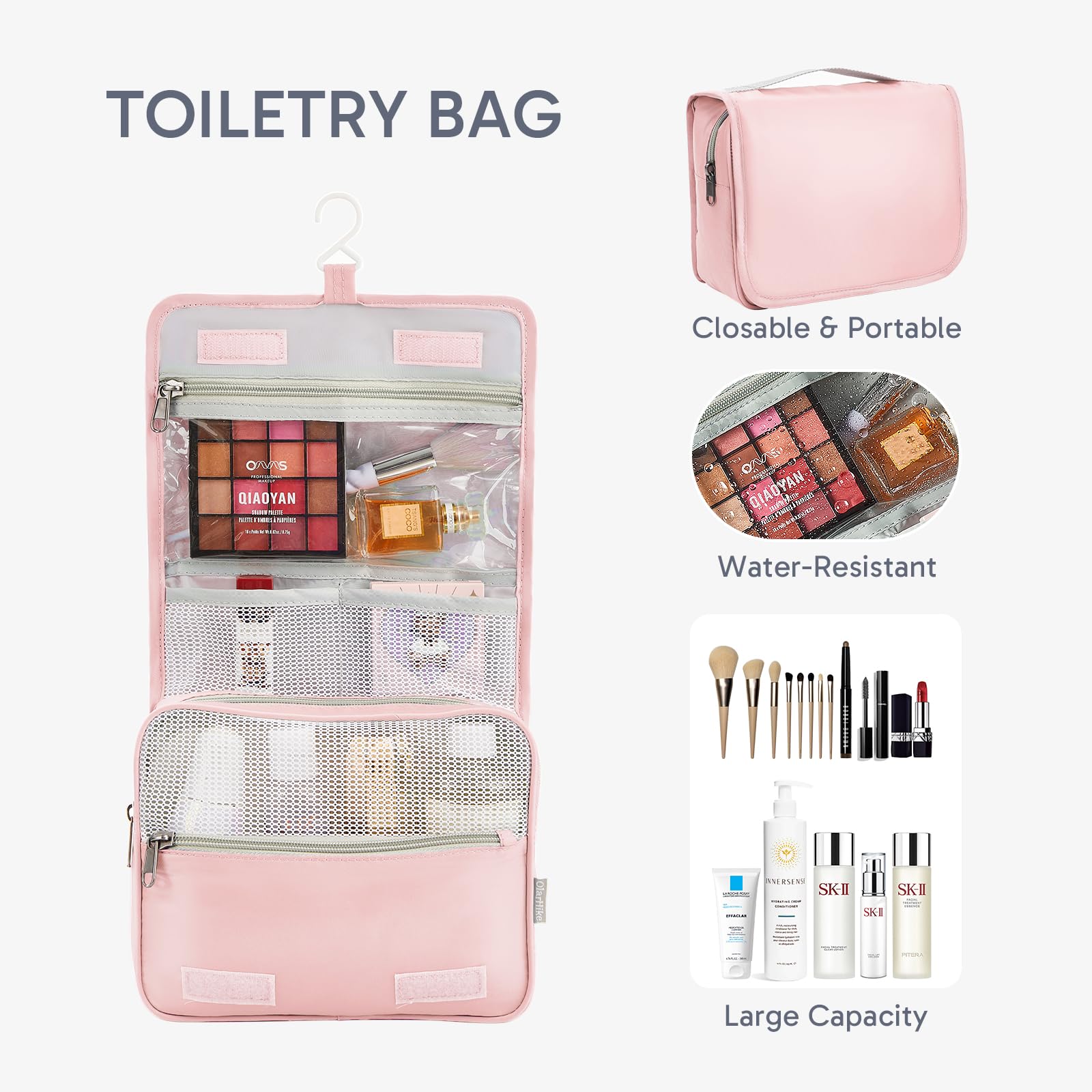 OlarHike Travel Cube Set - Cream Organizer & Gifts -  by Handbags Specialist Headquarter | Available at Handbags Specialist Headquarter