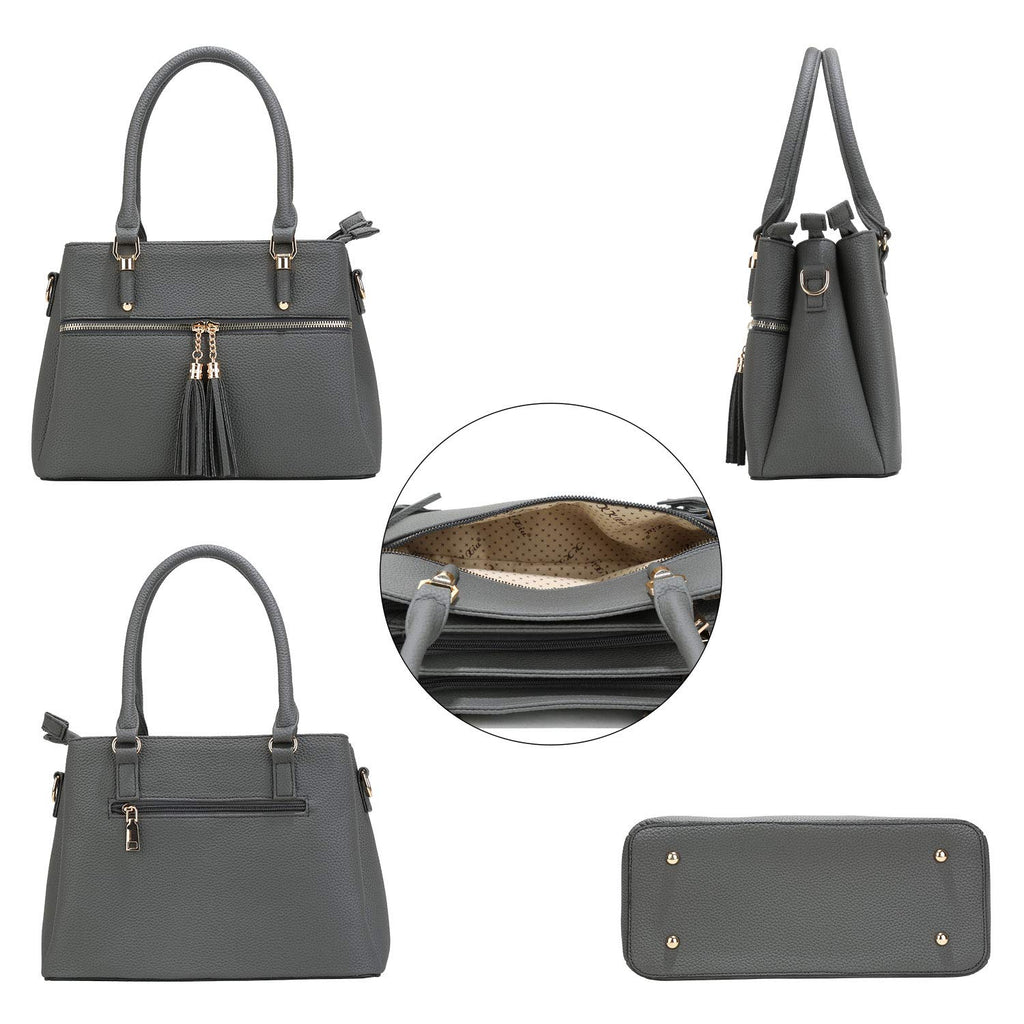 Luxe Leather Satchel & Crossbody Bags -  by Handbags Specialist Headquarter | Available at Handbags Specialist Headquarter
