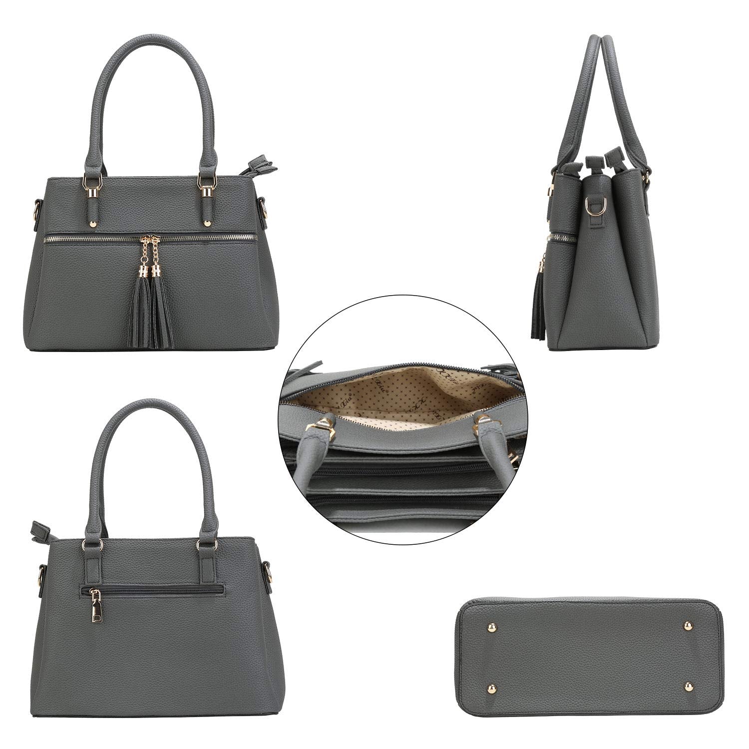 Luxe Leather Satchel & Crossbody Bags -  by Handbags Specialist Headquarter | Available at Handbags Specialist Headquarter