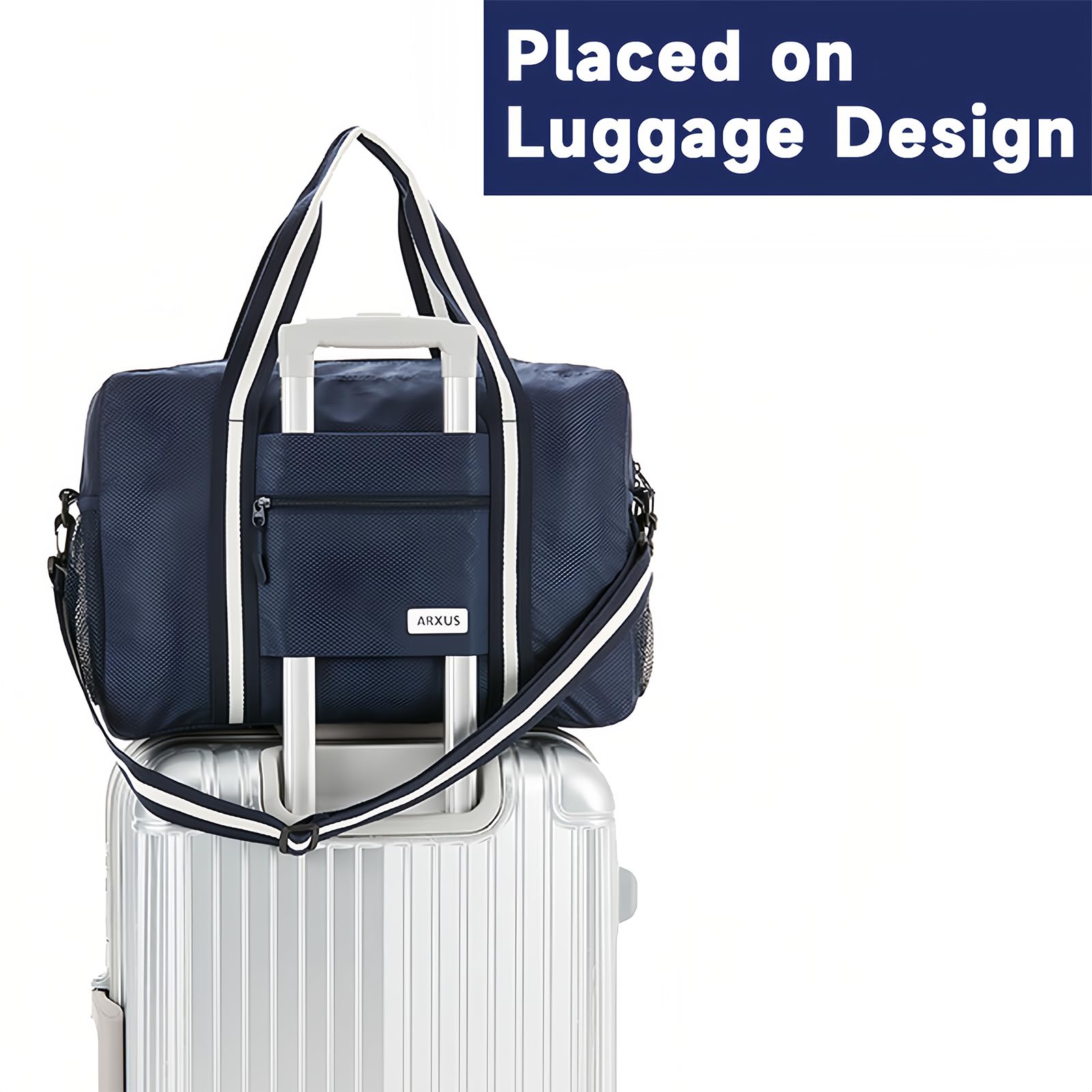 TravelLite Foldable Waterproof Duffle Tote Bag - Luggage Travel Bags by Handbags Specialist Headquarter | Available at Handbags Specialist Headquarter