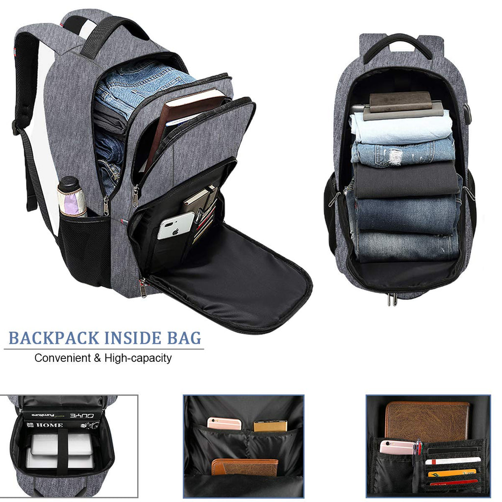 ChargeMate Laptop Backpack - Backpack Bags by Handbags Specialist Headquarter | Available at Handbags Specialist Headquarter