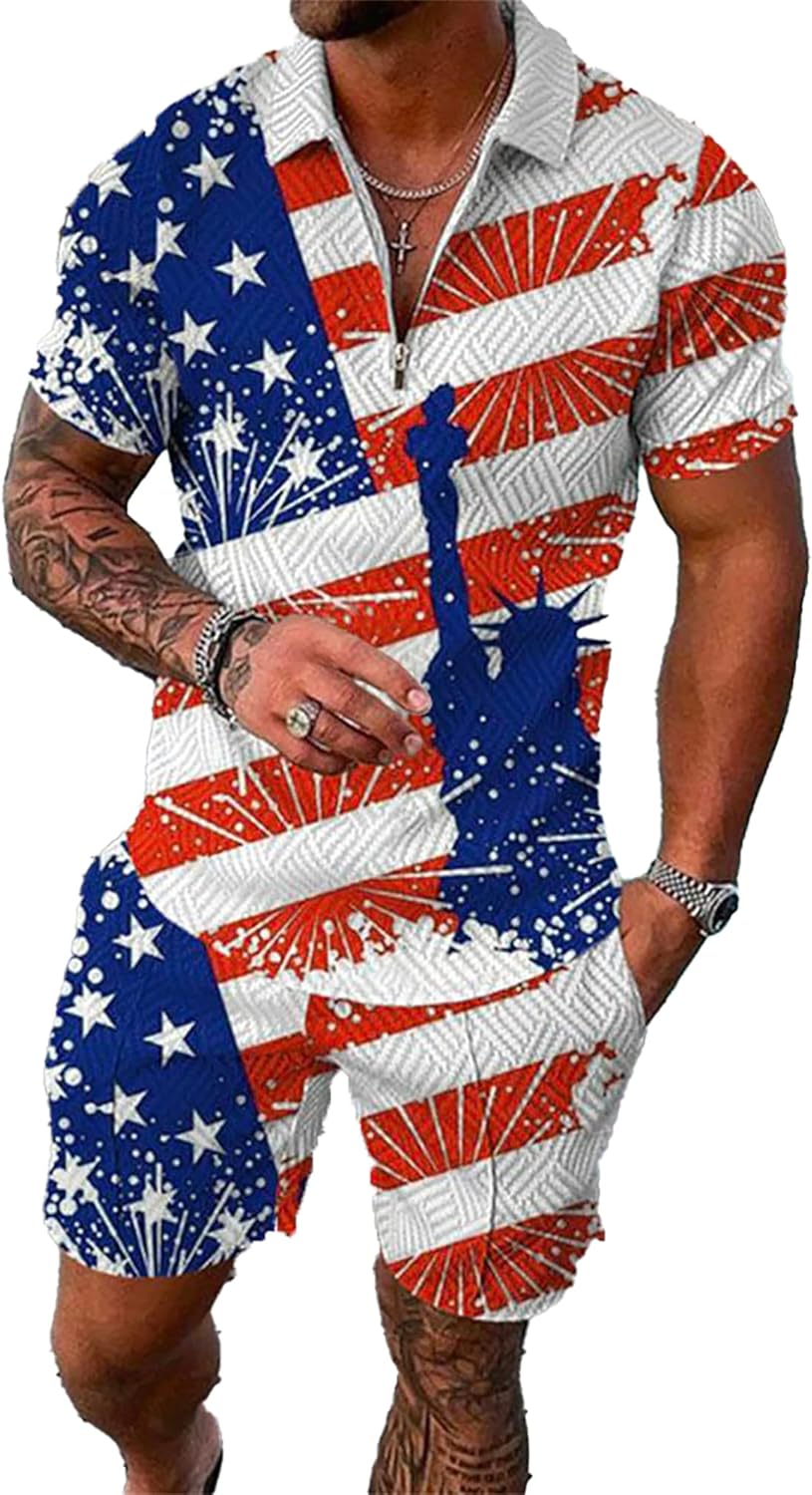 Men's Summer Tracksuit 2-Piece Set