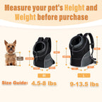 PawVentura: Adjustable Pet Carrier Backpack -  by Handbags Specialist Headquarter | Available at Handbags Specialist Headquarter