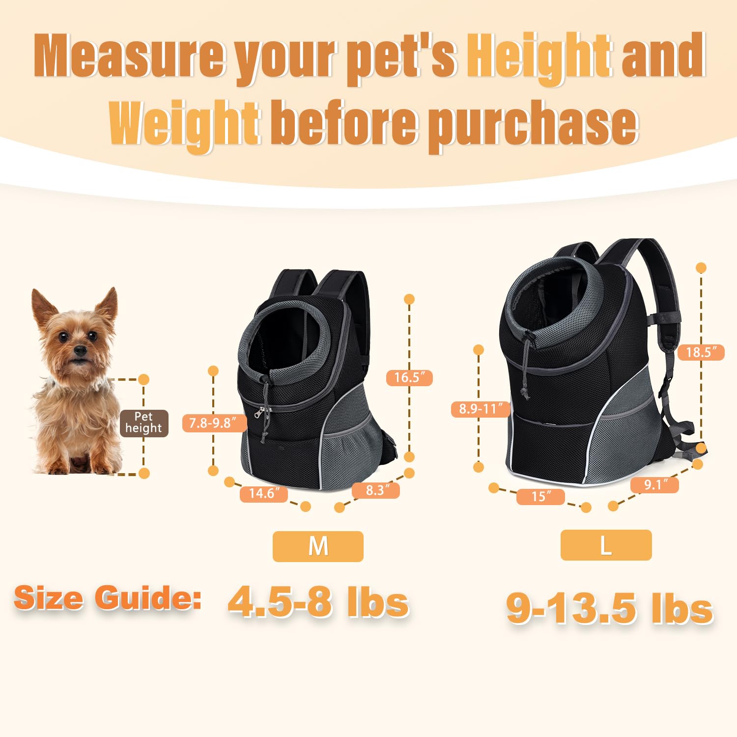 PawVentura: Adjustable Pet Carrier Backpack -  by Handbags Specialist Headquarter | Available at Handbags Specialist Headquarter