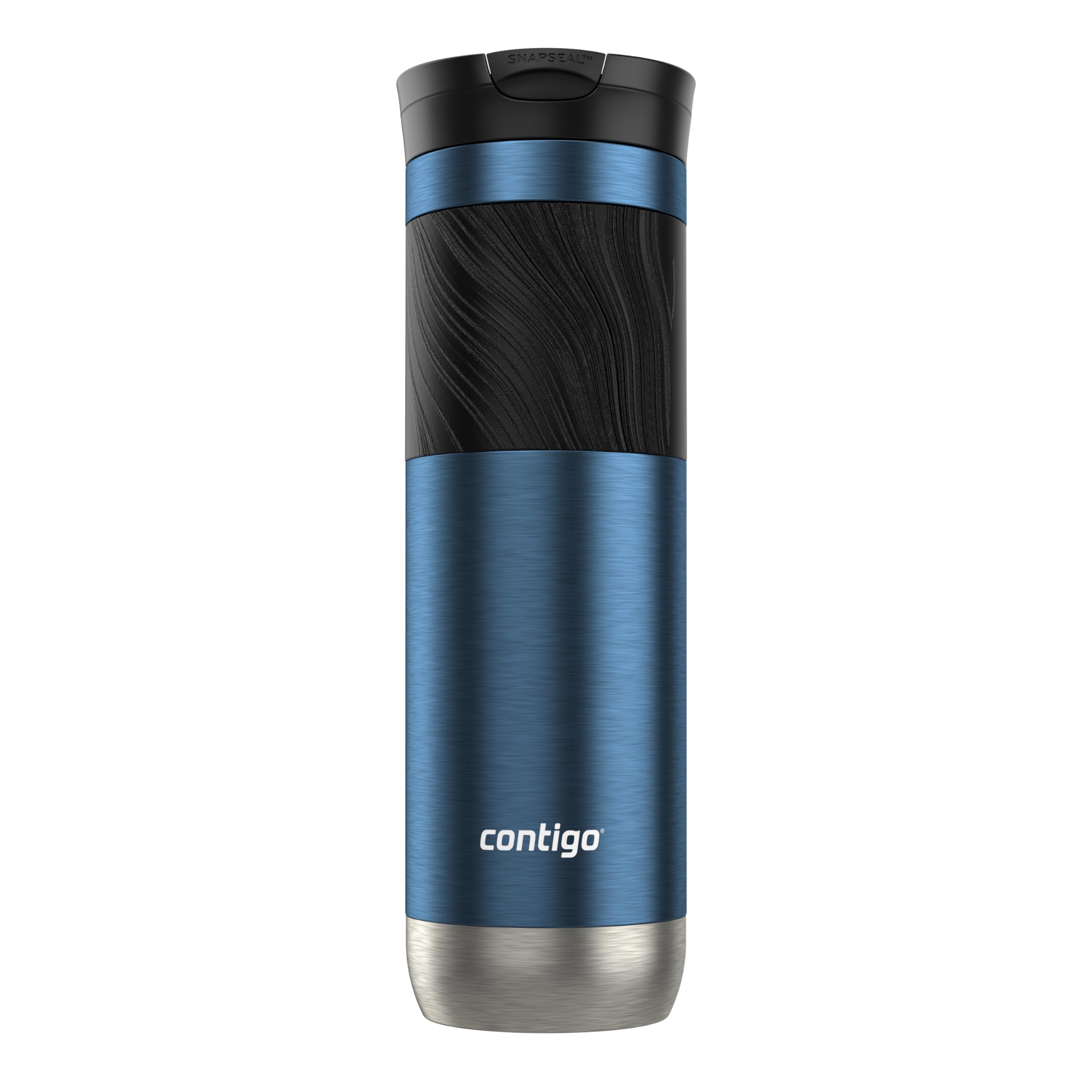 SNAPSEAL Grip Stainless Travel Mug 20oz - Blue/Berry - Water Bottles by Handbags Specialist Headquarter | Available at Handbags Specialist Headquarter
