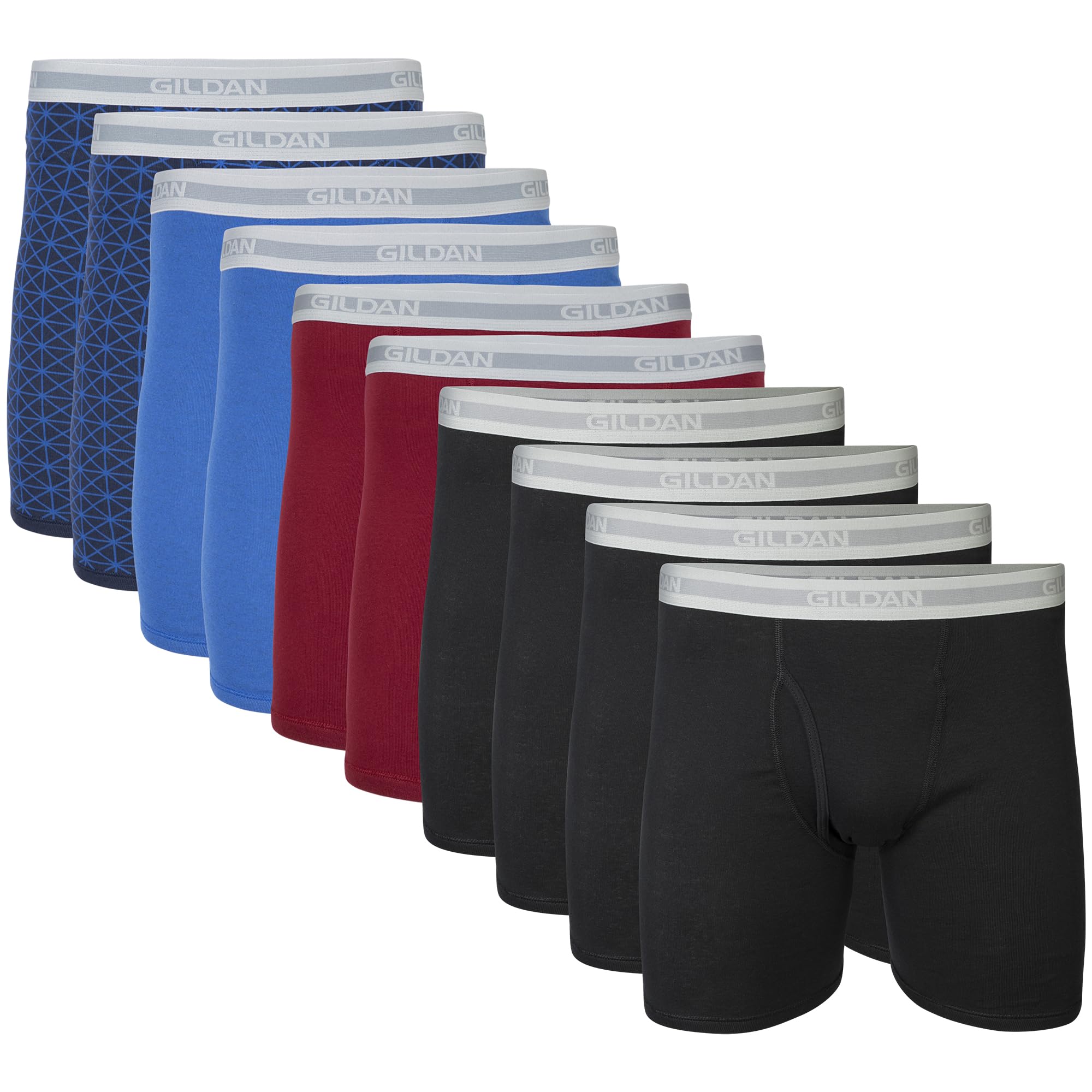 Gildan Men's Multipack Boxer Briefs