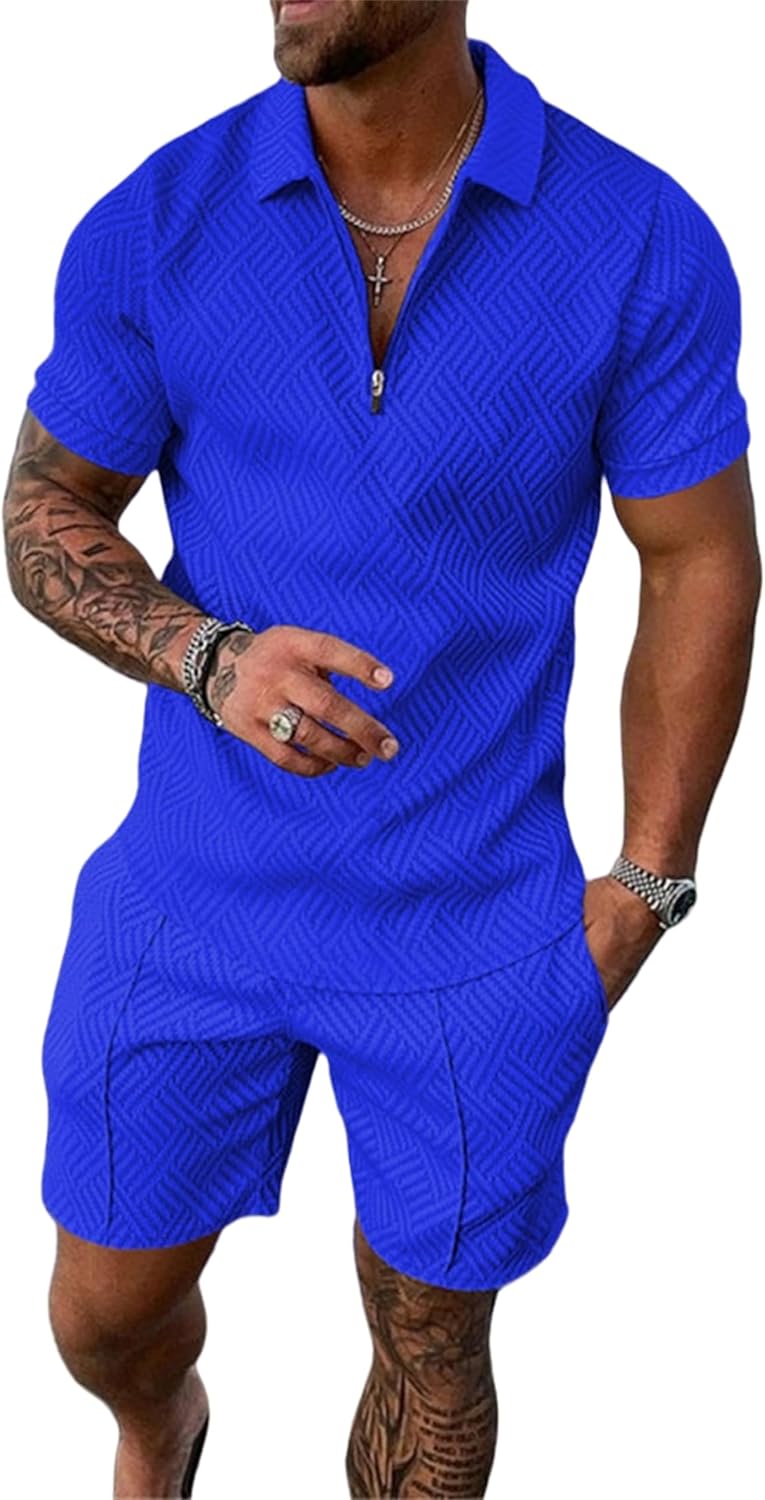 Men's Summer Tracksuit 2-Piece Set