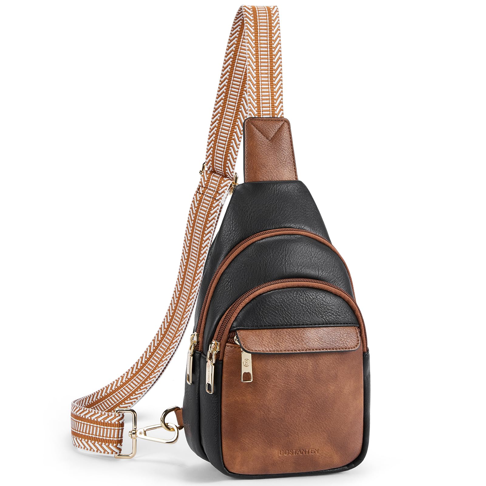 BOSTANTEN Chic Leather Crossbody Sling Bag -  by Handbags Specialist Headquarter | Available at Handbags Specialist Headquarter