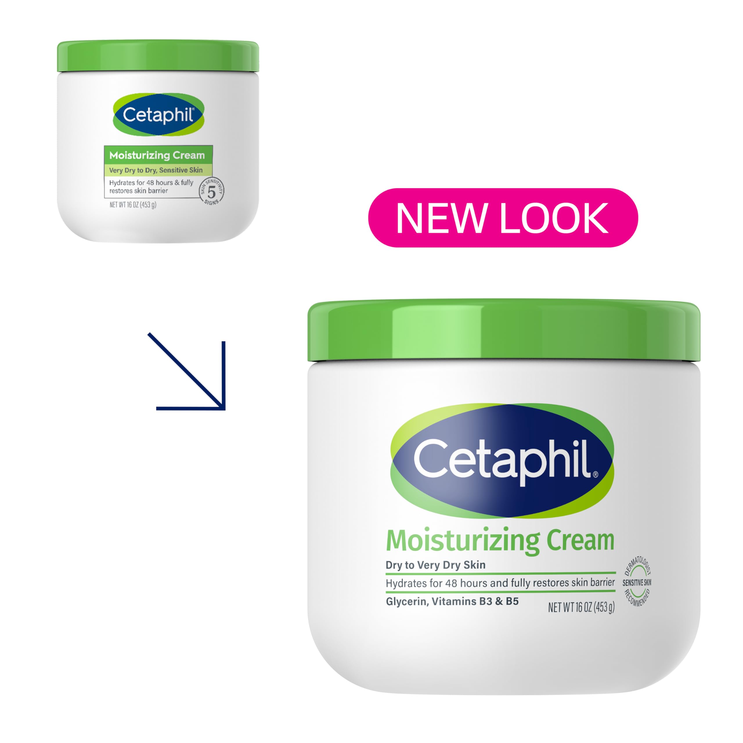 Cetaphil Hydrate: Sensitive Skin Moisturizer 20oz -  by Handbags Specialist Headquarter | Available at Handbags Specialist Headquarter