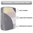 OlarHike Travel Cube Set - Cream Organizer & Gifts -  by Handbags Specialist Headquarter | Available at Handbags Specialist Headquarter